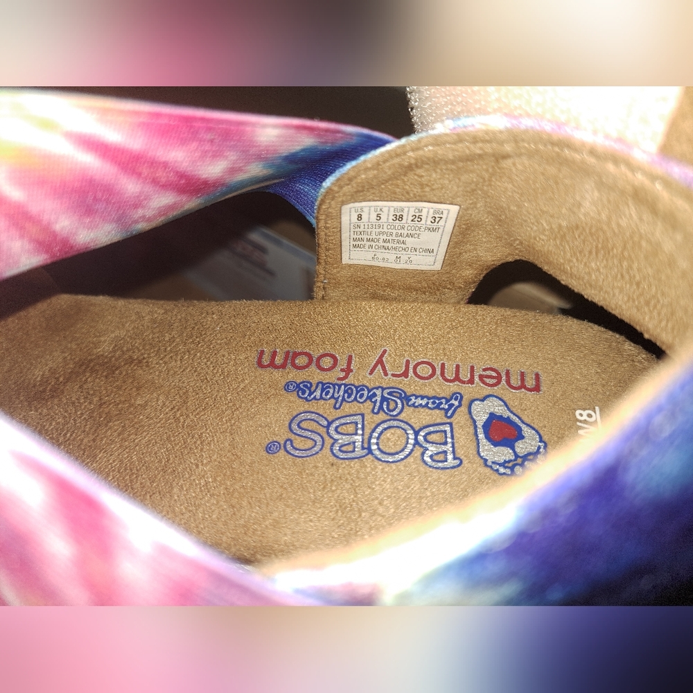 NWT-Skechers memory foam wedge sandals - Picture 6 of 15